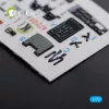 Kelik F-16 MLU interior 3D decals for Revell kit - 3D belsőtér-részletező matricakészlet