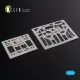 Kelik F-15E interior 3D decals for Academy kit - 3D belsőtér-részletező matricakészlet