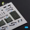 Kelik F-15E interior 3D decals for Academy kit - 3D belsőtér-részletező matricakészlet