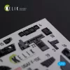 Kelik F-15E interior 3D decals for Academy kit - 3D belsőtér-részletező matricakészlet