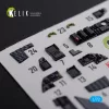 Kelik F-15E interior 3D decals for Academy kit - 3D belsőtér-részletező matricakészlet