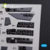 Kelik F-15E interior 3D decals for Academy kit - 3D belsőtér-részletező matricakészlet