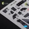 Kelik F-15E interior 3D decals for Academy kit - 3D belsőtér-részletező matricakészlet