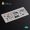 Kelik Hurricane Mk IIC interior 3D decals for Arma Hobby kit - 3D belsőtér-részletező matricakészlet