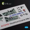 Kelik Sea Hurricane Mk I interior 3D decals for Arma Hobby kit - 3D belsőtér-részletező matricakészlet