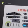 Kelik He-111 H6 interior 3D decals for Airfix kit - 3D belsőtér-részletező matricakészlet