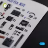 Kelik He-111 H6 interior 3D decals for Airfix kit - 3D belsőtér-részletező matricakészlet