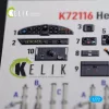 Kelik He-111 H6 interior 3D decals for Airfix kit - 3D belsőtér-részletező matricakészlet