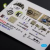 Kelik BF109-F2/F4 reconnaissance interior 3D decals for Fine Molds kit - 3D belsőtér-részletező matricakészlet