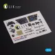 Kelik BF109-F2/F4 interior 3D decals for Fine Molds kit - 3D belsőtér-részletező matricakészlet