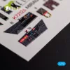 Kelik MIRAGE III C - interior 3D decals for Modelsvit kit - 3D belsőtér-részletező matricakészlet