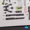 Kelik MIRAGE III C - interior 3D decals for Modelsvit kit - 3D belsőtér-részletező matricakészlet