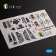 Kelik FG.1 Phantom - interior 3D decals for Airfix kit - 3D belsőtér-részletező matricakészlet