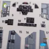 Kelik FG.1 Phantom - interior 3D decals for Airfix kit - 3D belsőtér-részletező matricakészlet
