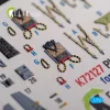 Kelik FG.1 Phantom - interior 3D decals for Airfix kit - 3D belsőtér-részletező matricakészlet