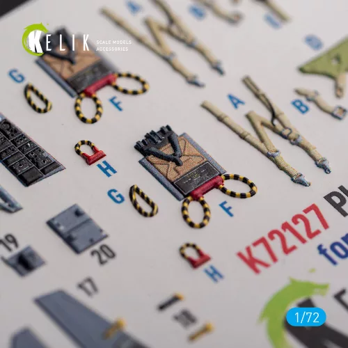 Kelik FG.1 Phantom - interior 3D decals for Airfix kit - 3D belsőtér-részletező matricakészlet