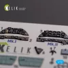 Kelik Gloster Gladiator Mk.I/II - interior 3D decals for Airfix kit - 3D belsőtér-részletező matricakészlet