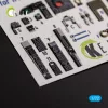 Kelik A-6E Intruder - interior 3D decals for Trumpeter kit - 3D belsőtér-részletező matricakészlet