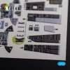 Kelik F-101 Voodoo - interior 3D decals for Revell kit - 3D belsőtér-részletező matricakészlet