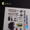 Kelik Yak-1B - interior 3D decals for Arma Hobby kit - 3D belsőtér-részletező matricakészlet