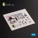 Kelik Ki-84 Hayate - interior 3D decals for Arma Hobby kit - 3D belsőtér-részletező matricakészlet