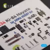 Kelik Ki-84 Hayate - interior 3D decals for Arma Hobby kit - 3D belsőtér-részletező matricakészlet