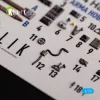 Kelik Ki-84 Hayate - interior 3D decals for Arma Hobby kit - 3D belsőtér-részletező matricakészlet
