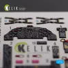 Kelik AVRO VULCAN B.2 Front cockpit - interior 3D decals for Airfix kit - AVRO VULCAN B.2 első cockpit – 3D belsőtér-részletező matricakészlet