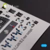 Kelik AVRO VULCAN B.2 Rear cockpit - interior 3D decals for Airfix kit - AVRO VULCAN B.2 hátsó cockpit – 3D belsőtér-részletező matricakészlet