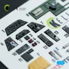 Kelik TBM-3 Avenger - interior 3D decals for HobbyBoss kit - 3D belsőtér-részletező matricakészlet