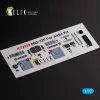 Kelik Mig-17 Fresco (Shenyang J5) - interior 3D decals for Airfix kit - 3D belsőtér-részletező matricakészlet