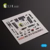 Kelik Mig-29 Fulcrum-C 9-13 interior 3D decals for GWH kit - 3D belsőtér-részletező matricakészlet
