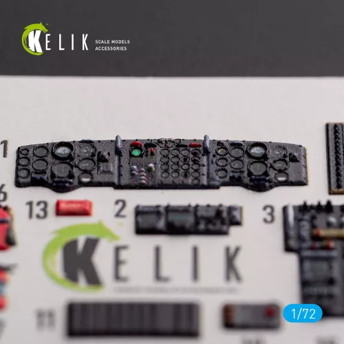 Kelik HC.1 Chinook - interior 3D decals for Airfix kit - 3D belsőtér-részletező matricakészlet
