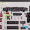 Kelik HC.1 Chinook - interior 3D decals for Airfix kit - 3D belsőtér-részletező matricakészlet