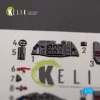 Kelik Me 163 B/S Komet - interior 3D decals for Hobby 2000/Academy kit - 3D belsőtér-részletező matricakészlet, Hobby 2000/Academy makettekhez