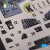 Kelik F-14B - interior 3D decals for GWH kit - 3D belsőtér-részletező matricakészlet