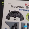 Kelik Hawker Sea Fury FB.11 - interior 3D decals for Trumpeter kit - 3D belsőtér-részletező matricakészlet