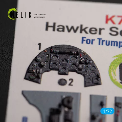 Kelik Hawker Sea Fury FB.11 - interior 3D decals for Trumpeter kit - 3D belsőtér-részletező matricakészlet