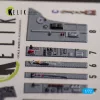 Kelik Hawker Sea Fury FB.11 - interior 3D decals for Trumpeter kit - 3D belsőtér-részletező matricakészlet