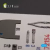 Kelik P-40K - interior 3D decals for Special Hobby kit - 3D belsőtér-részletező matricakészlet