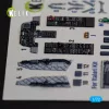 Kelik OA-10A Thunderbolt - interior 3D decals for Italeri kit - 3D belsőtér-részletező matricakészlet