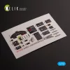 Kelik AVRO LANCASTER B.III - interior 3D decals for Airfix kit - 3D belsőtér-részletező matricakészlet
