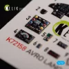 Kelik AVRO LANCASTER B.III - interior 3D decals for Airfix kit - 3D belsőtér-részletező matricakészlet