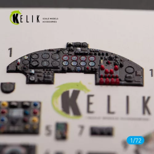 Kelik AVRO LANCASTER B.III - interior 3D decals for Airfix kit - 3D belsőtér-részletező matricakészlet