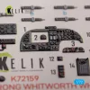 Kelik ARMSTRONG WHITWORTH WHITLEY MK.V - interior 3D decals for Airfix kit - 3D belsőtér-részletező matricakészlet