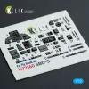 Kelik SBD-3 Dauntless - interior 3D decals for FlyHawk kit - 3D belsőtér-részletező matricakészlet