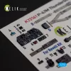 Kelik P-47M Thunderbolt- interior 3D decals for Revell kit - 3D belsőtér-részletező matricakészlet