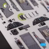 Kelik L-29 Delfin - interior 3D decals for AMK kit - 3D belsőtér-részletező matricakészlet