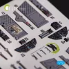 Kelik L-29 Delfin - interior 3D decals for AMK kit - 3D belsőtér-részletező matricakészlet