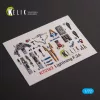 Kelik F.2A Lighting - interior 3D decals for Airfix kit - 3D belsőtér-részletező matricakészlet